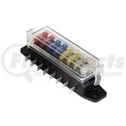 H84960111 by HELLA - 8-Way Lateral Single Fuse Box