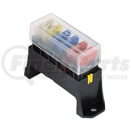 H84960081 by HELLA - 6-Way Axial Single Fuse Box