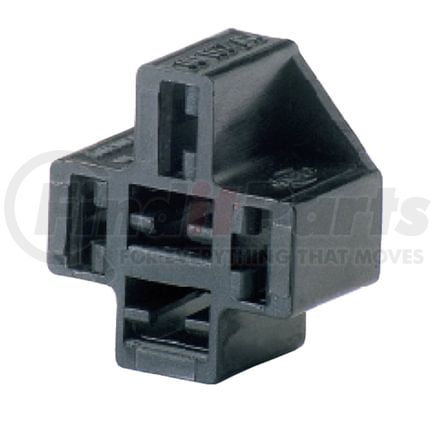 H84989021 by HELLA - 5 Terminal Mini Relay Socket - Harness