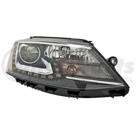 011192231 by HELLA - Headlight Assy Lefthand - Volkswagen