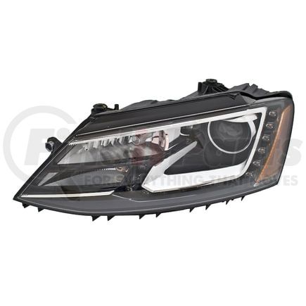 011192241 by HELLA - Headlight Assy Righthand - Volkswagen