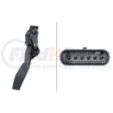 011554701 by HELLA - Accelerator Pedal Sensor 6PV