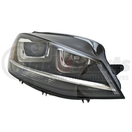 011956261 by HELLA - Headlight Assy Righthand - Volkswagen