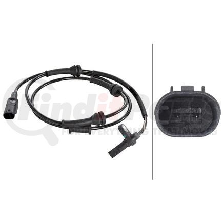 012039631 by HELLA - Wheel Speed Sensor, 12V, 2-Pin Connector, 1080mm Cable