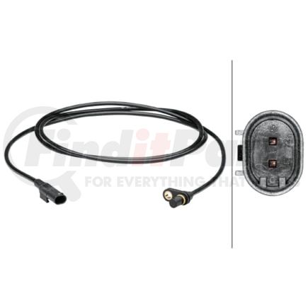 012679141 by HELLA - Sensor, wheel speed - 2-pin connector - Rear - Total Length1939mm