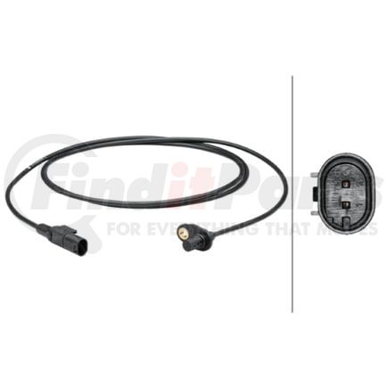 012679581 by HELLA - Sensor, wheel speed - 2-pin connector - Rear - Total Length1752mm