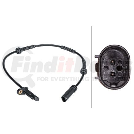 012679541 by HELLA - Sensor, wheel speed - 2-pin connector - Rear - Cable: 510mm