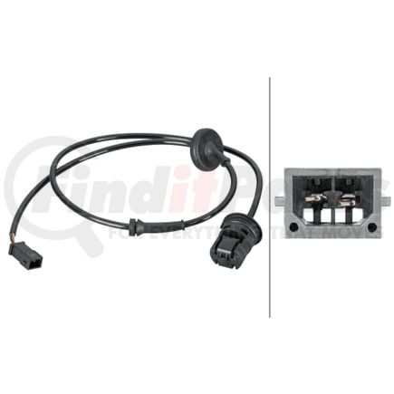 012806901 by HELLA - ABS Wheel Speed Sensor