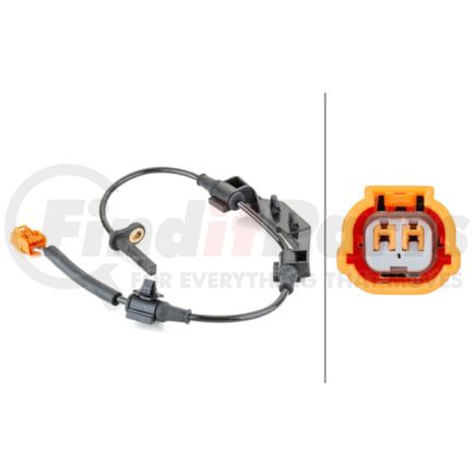 230040231 by HELLA - ABS Wheel Speed Sensor