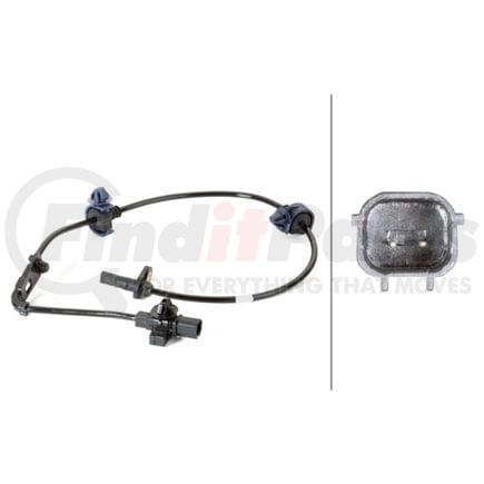 230040301 by HELLA - ABS Wheel Speed Sensor