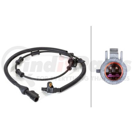 230040541 by HELLA - ABS Wheel Speed Sensor