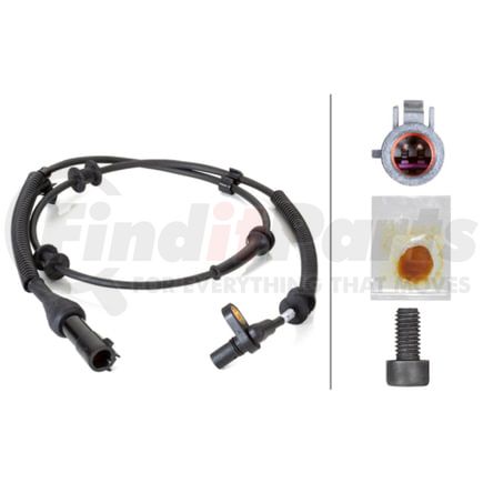 230040601 by HELLA - ABS Wheel Speed Sensor