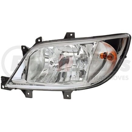 247005011 by HELLA - Dodge Sprinter Headlamp w/o Fog Lamp, left