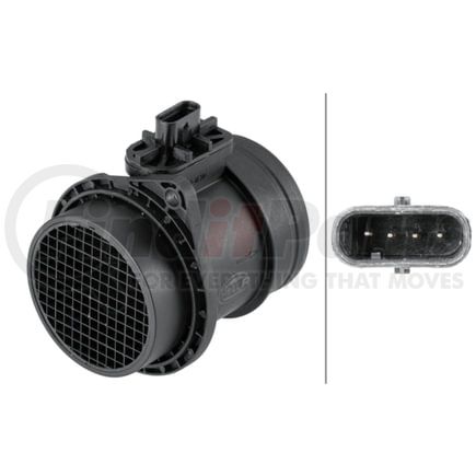 358095251 by HELLA - Mass Air Flow Sensor