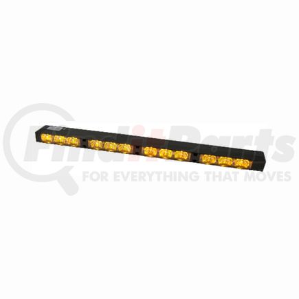 358111401 by HELLA - TRAFFIC STICK THIN 4 LED MV AMBER