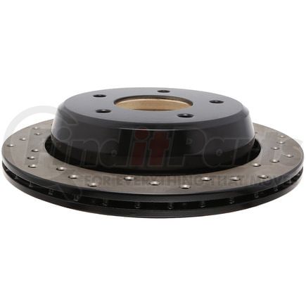 128.62053L by STOPTECH - StopTech Sport Cross Drilled Brake Rotor; Rear Left
