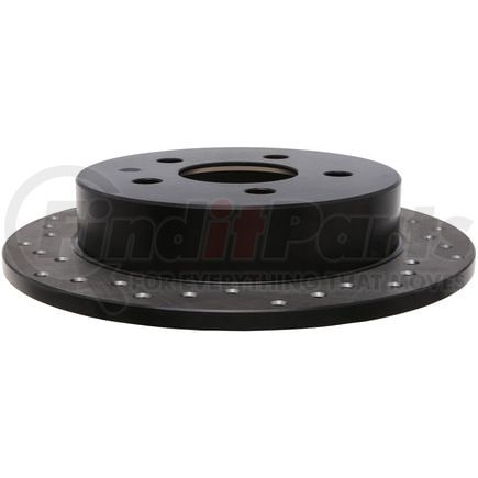 128.62058R by STOPTECH - StopTech Sport Cross Drilled Brake Rotor; Rear Right