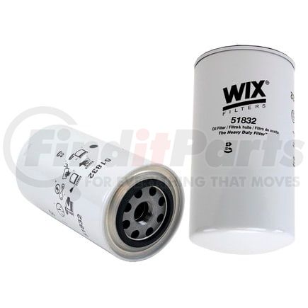 51832 by WIX FILTERS - WIX Spin-On Lube Filter