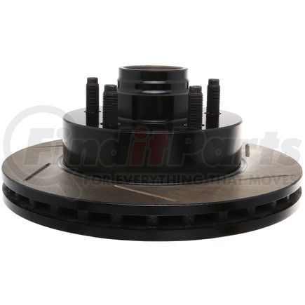 126.65076SL by STOPTECH - Sport Slotted Brake Rotor, Front Left