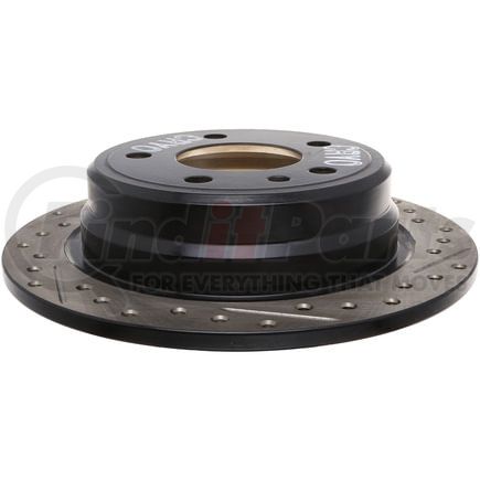 127.34016CL by STOPTECH - StopTech Sport Cryo Drilled & Slotted Brake Rotor; Rear Left