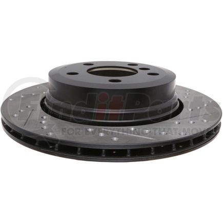 127.34076L by STOPTECH - StopTech Sport Drilled & Slotted Brake Rotor; Rear Left