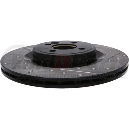 127.34114L by STOPTECH - StopTech Sport Drilled & Slotted Brake Rotor; Front Left