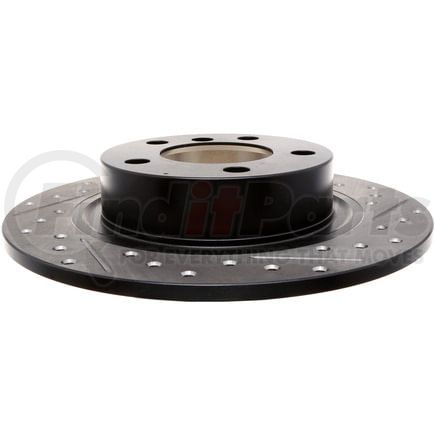 127.34146L by STOPTECH - StopTech Sport Drilled & Slotted Brake Rotor; Rear Left