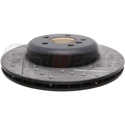127.34147L by STOPTECH - StopTech Sport Drilled & Slotted Brake Rotor; Rear Left