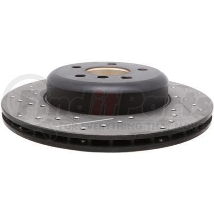 127.34147R by STOPTECH - StopTech Sport Drilled & Slotted Brake Rotor; Rear Right