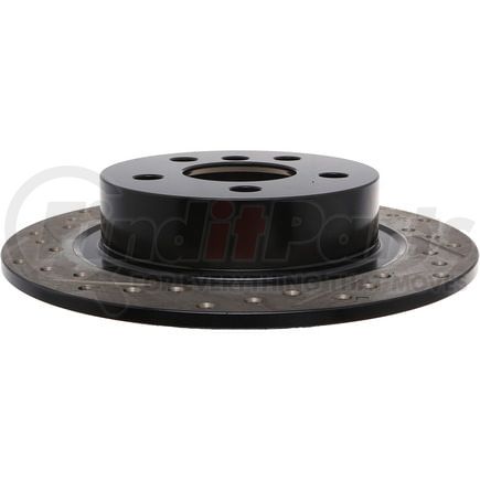 127.34155R by STOPTECH - StopTech Sport Drilled & Slotted Brake Rotor; Rear Right
