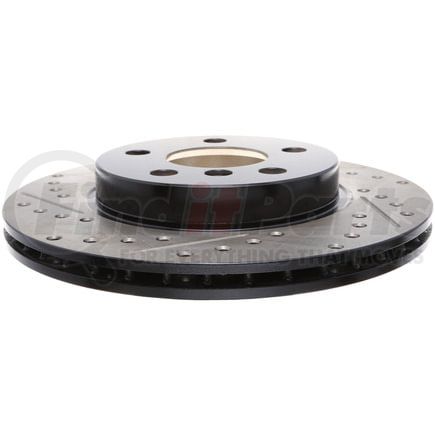 127.34156R by STOPTECH - StopTech Sport Drilled & Slotted Brake Rotor; Front Right