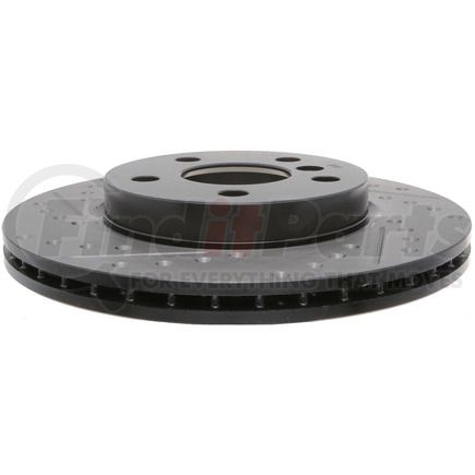 127.34168R by STOPTECH - StopTech Sport Drilled & Slotted Brake Rotor; Front Right