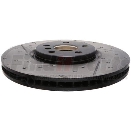 127.34186R by STOPTECH - StopTech Sport Drilled & Slotted Brake Rotor; Front Right