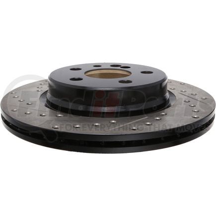 127.35024R by STOPTECH - StopTech Sport Drilled & Slotted Brake Rotor; Rear Right