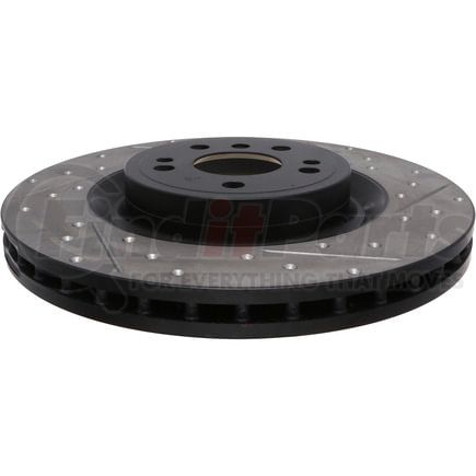 127.35138L by STOPTECH - StopTech Sport Drilled & Slotted Brake Rotor; Front Left