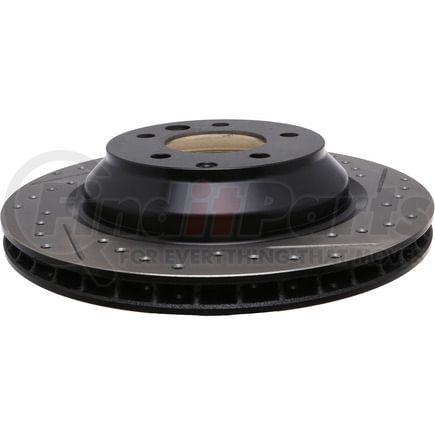127.37044L by STOPTECH - StopTech Sport Drilled & Slotted Brake Rotor; Rear Left
