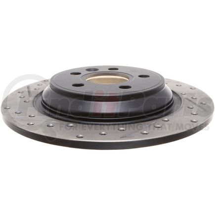 127.39043R by STOPTECH - StopTech Sport Drilled & Slotted Brake Rotor; Rear Right