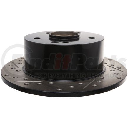 127.40045R by STOPTECH - StopTech Sport Drilled & Slotted Brake Rotor; Rear Right