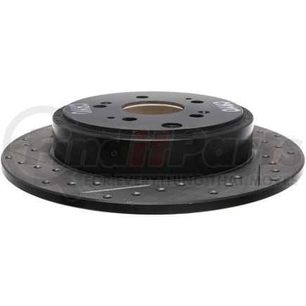 127.40070CR by STOPTECH - StopTech Sport Cryo Drilled & Slotted Brake Rotor; Rear Right