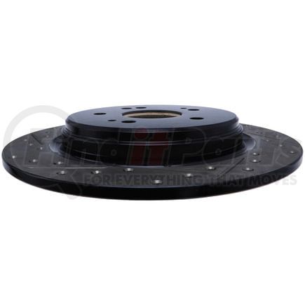 127.40087R by STOPTECH - StopTech Sport Drilled & Slotted Brake Rotor; Rear Right