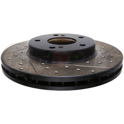 127.42048L by STOPTECH - StopTech Sport Drilled & Slotted Brake Rotor; Front Left