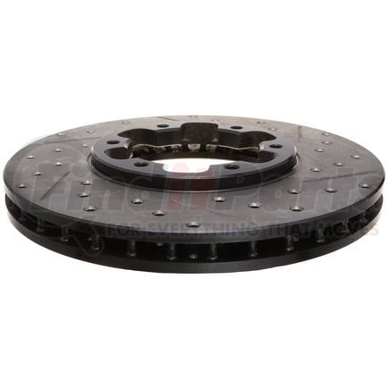 127.42063L by STOPTECH - StopTech Sport Drilled & Slotted Brake Rotor; Front Left
