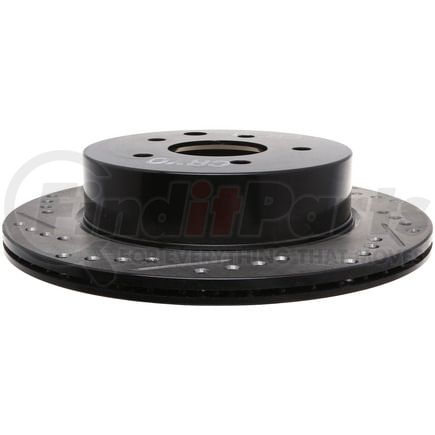127.42072CR by STOPTECH - StopTech Sport Cryo Drilled & Slotted Brake Rotor; Rear Right