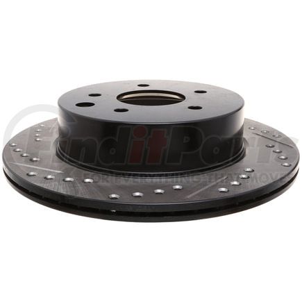 127.42072R by STOPTECH - StopTech Sport Drilled & Slotted Brake Rotor; Rear Right