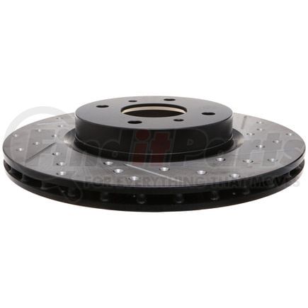 127.42083L by STOPTECH - StopTech Sport Drilled & Slotted Brake Rotor; Front Left