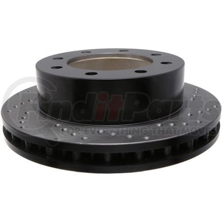 128.65086L by STOPTECH - StopTech Sport Cross Drilled Brake Rotor; Front Left