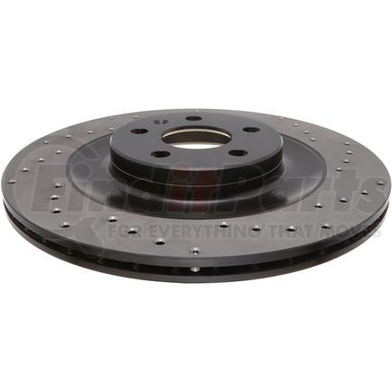 128.39053L by STOPTECH - StopTech Sport Cross Drilled Brake Rotor; Rear Left