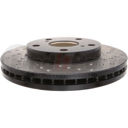128.40087L by STOPTECH - StopTech Sport Cross Drilled Brake Rotor; Rear Left