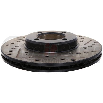 127.44027L by STOPTECH - StopTech Sport Drilled & Slotted Brake Rotor; Front Left
