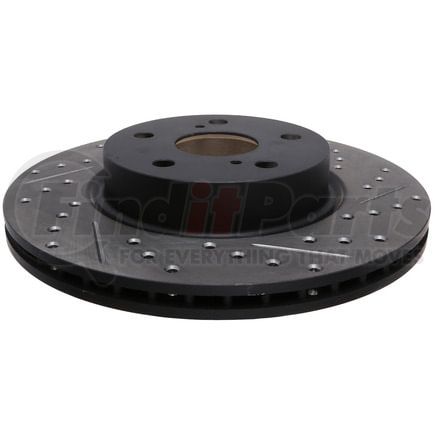 127.44040L by STOPTECH - StopTech Sport Drilled & Slotted Brake Rotor; Front Left